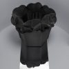Black BLOSSOM Basket Synthetic